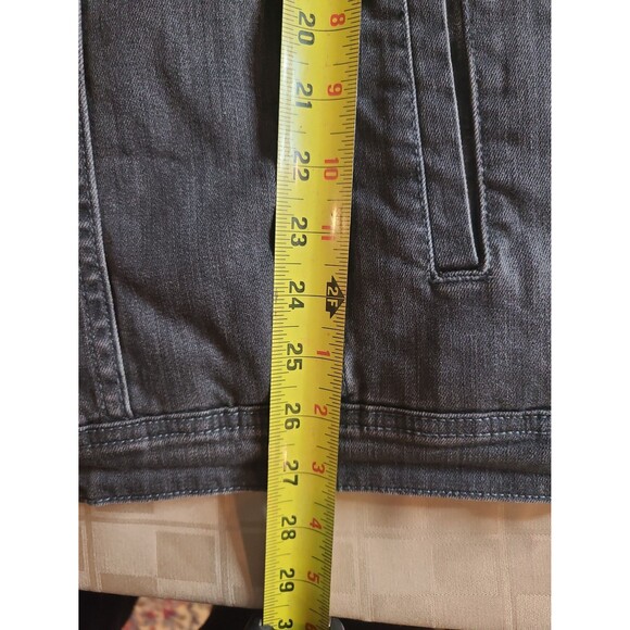 Lee Black Sherpa Lined Jean Jacket Men's Size L Large - Picture 10 of 11